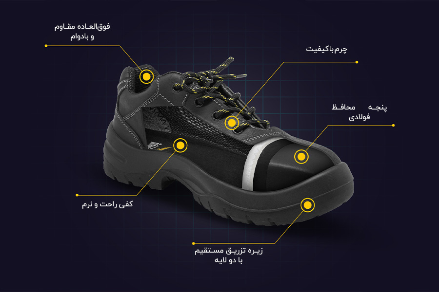 تولیدی کفش کار مشهد