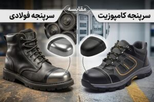 خانه 41 کفش ایمنی کامپوزیت